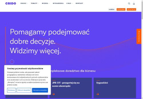 CRIDO DORADZTWO A. PUNCEWICZ SPÓŁKA JAWNA